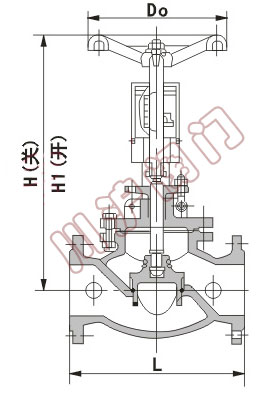 KPF型平衡閥結(jié)構(gòu)圖
