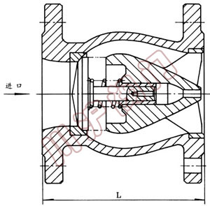 靜音止回閥(DRVZ),結(jié)構(gòu)圖